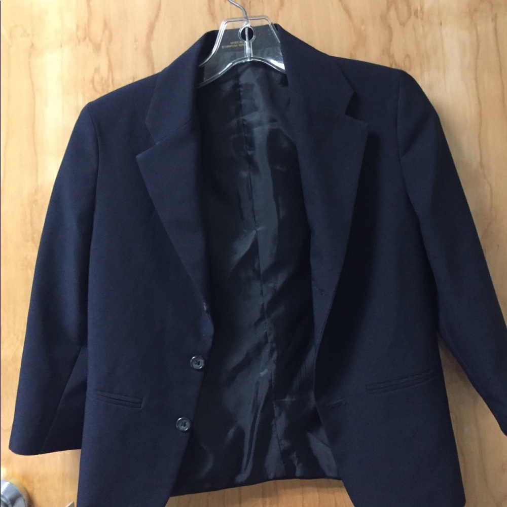 Amherst navy blue boys blazer